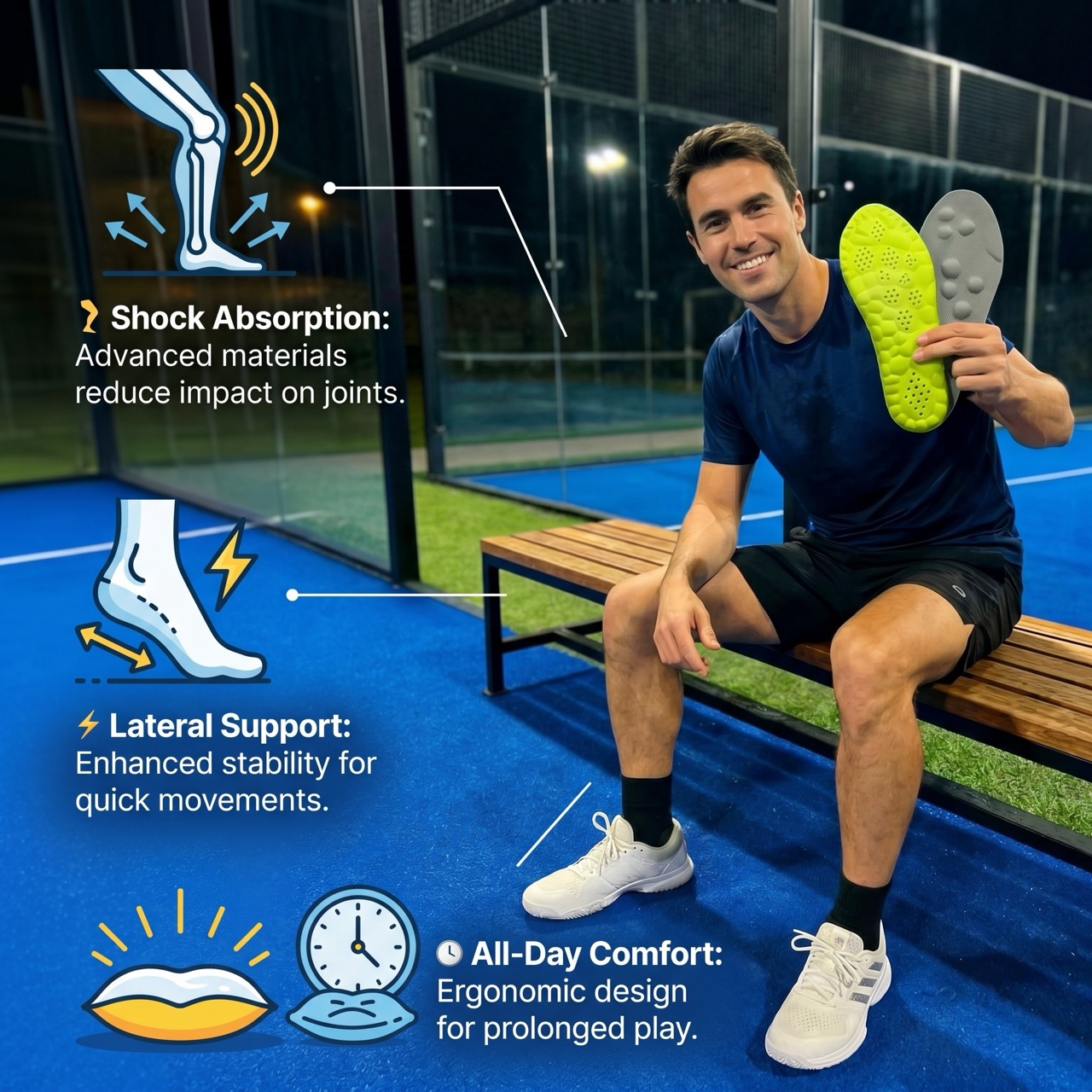 PADUO Padel Insoles